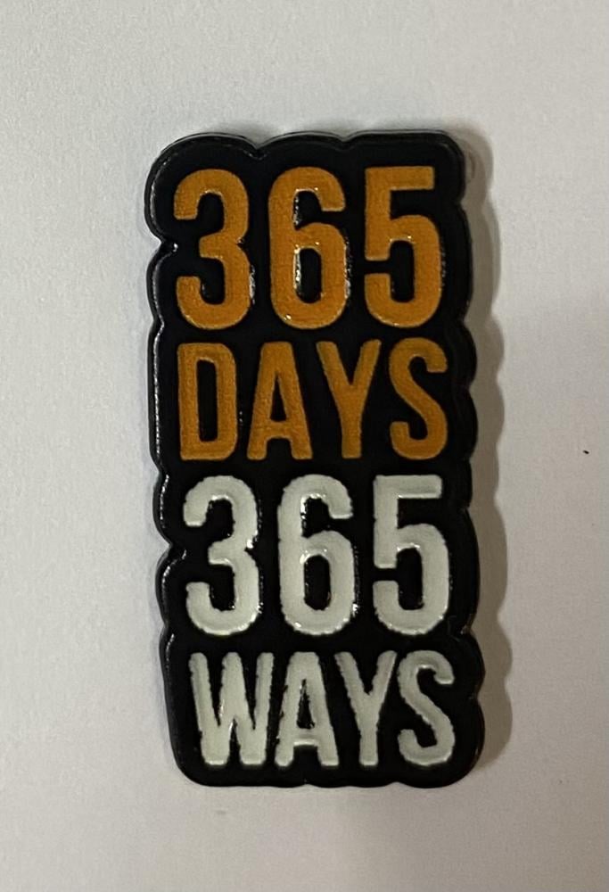 ستيكر معدني365 days , 365 ways