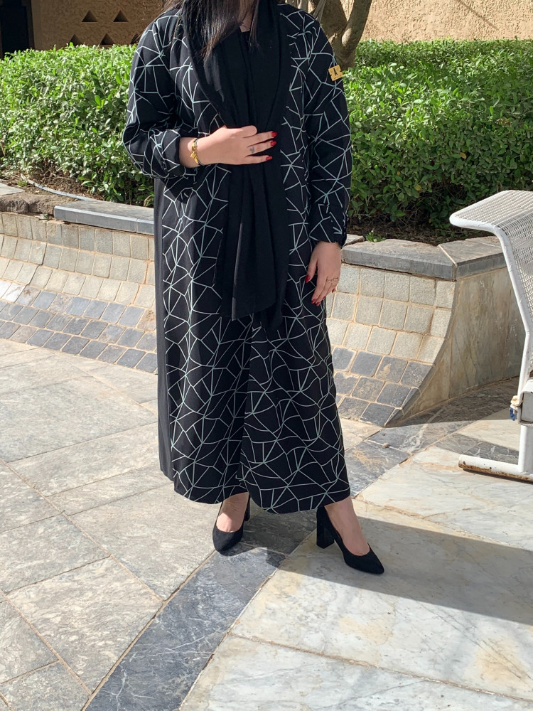 عباية مخطط