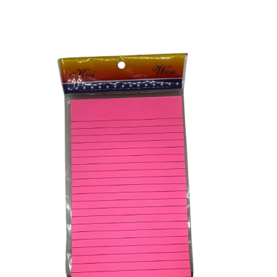 ورق ملاحظات اصفر 5*8