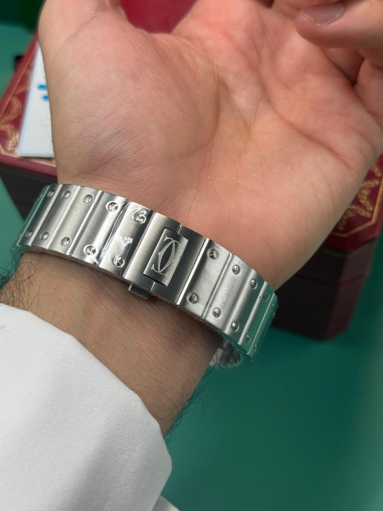 ساعة كارتير سانتوس دوال تايم أوتماتيك مقاس 40