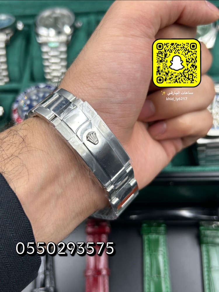 ساعة رولكس ديت جست بطارية مقاس 36
