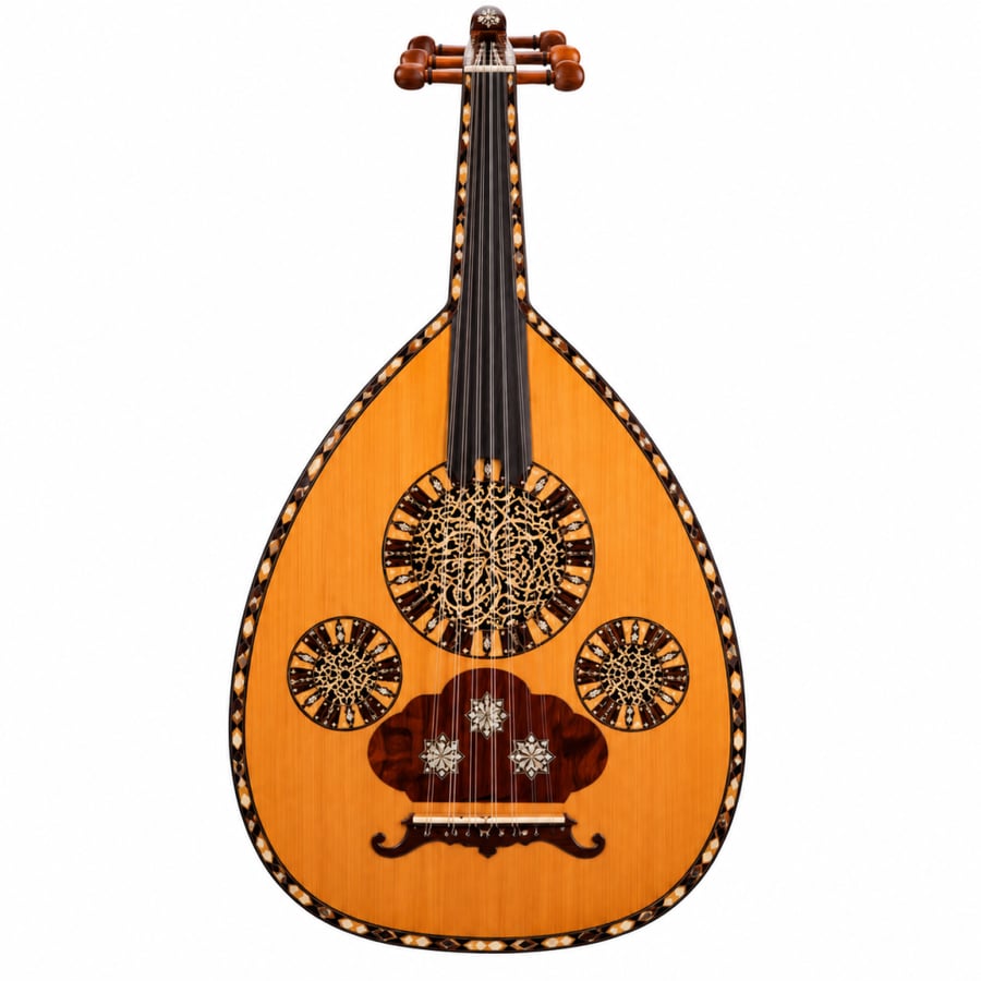 Old Iraqi oud - Muhammad Fadil Hussein
