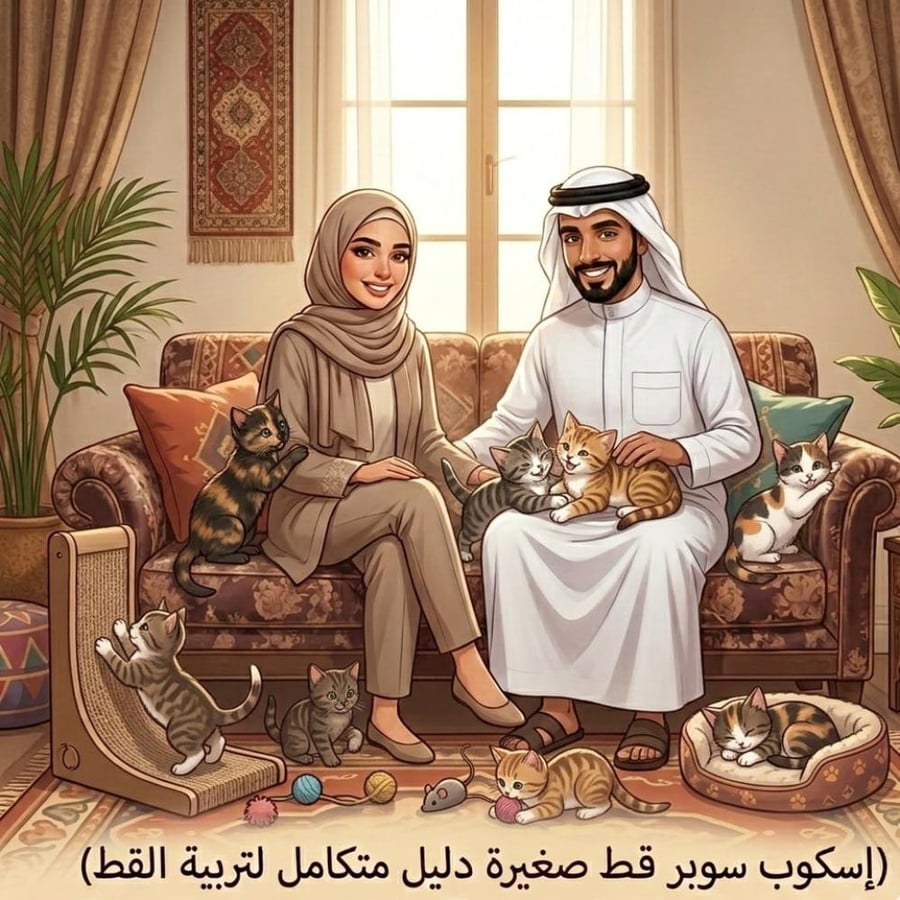 مستجد في تربية القط؟ سكوب للقطط (مكونة من أفضل المنتجات الاساسية)