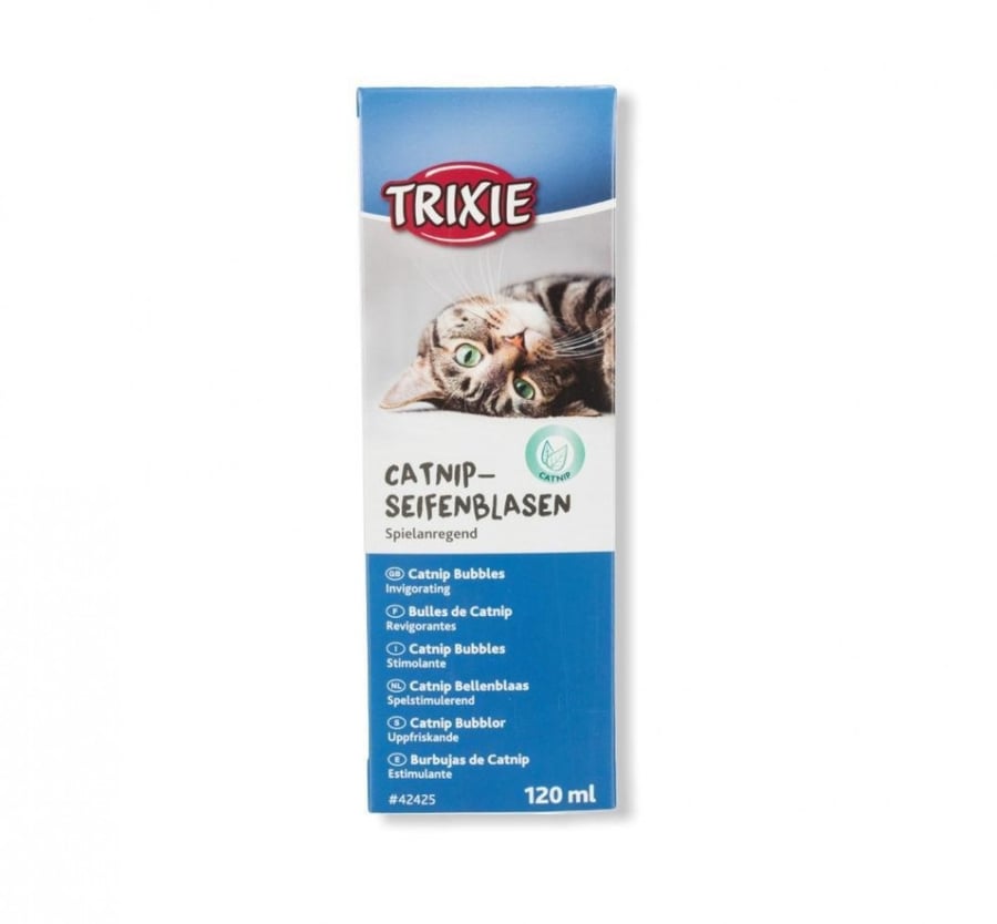 Trixie Catnip Bubbles 120ml - فقاعات النعناع البري للقطط من تریکسی 120 مل