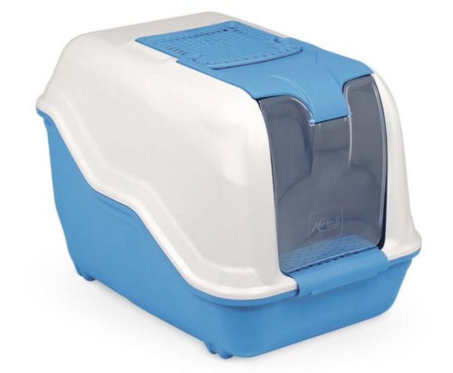Nita Toilet Mix Cool Covered Cat Litter Box with Filter and Scoop - Small - نيتا تويليت مكس كول صندوق رمل مغلق للقطط مع فلتر ومغرفة - صغير