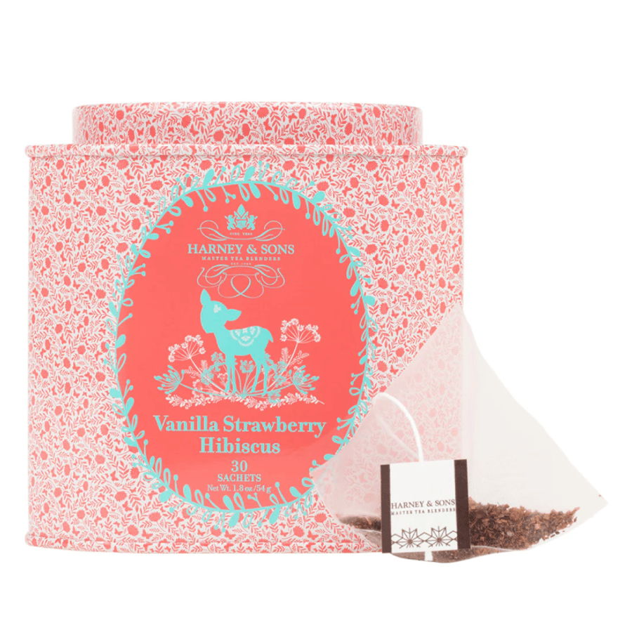 شاي الفانيلا والفراولة والكركديه للأطفال Harney & Sons