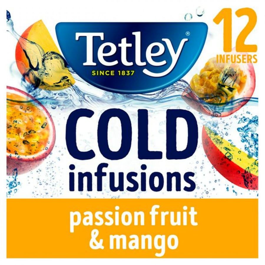 منقوع الماء البارد Tetley الباشن فروت والمانجو