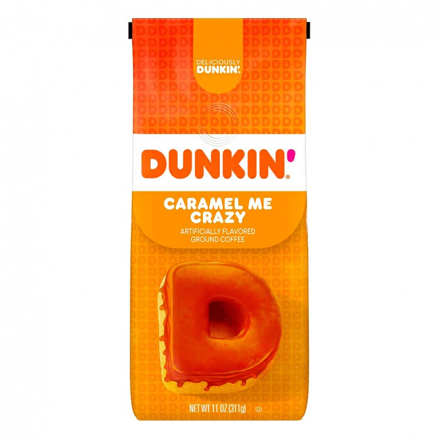 قهوة Dunkin بنكهة كعكة الكراميل