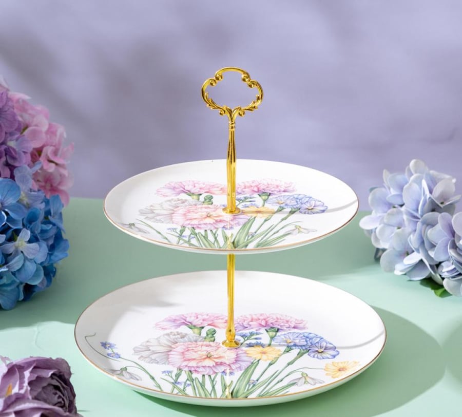 طقم شاي متكامل Flora