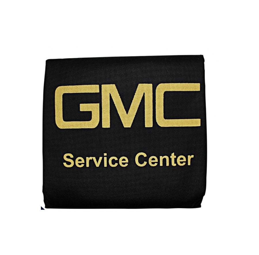 تلبيسة |  بشعار GMC سائق وراكب - اسود