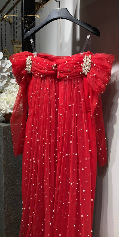 Evening dress - red