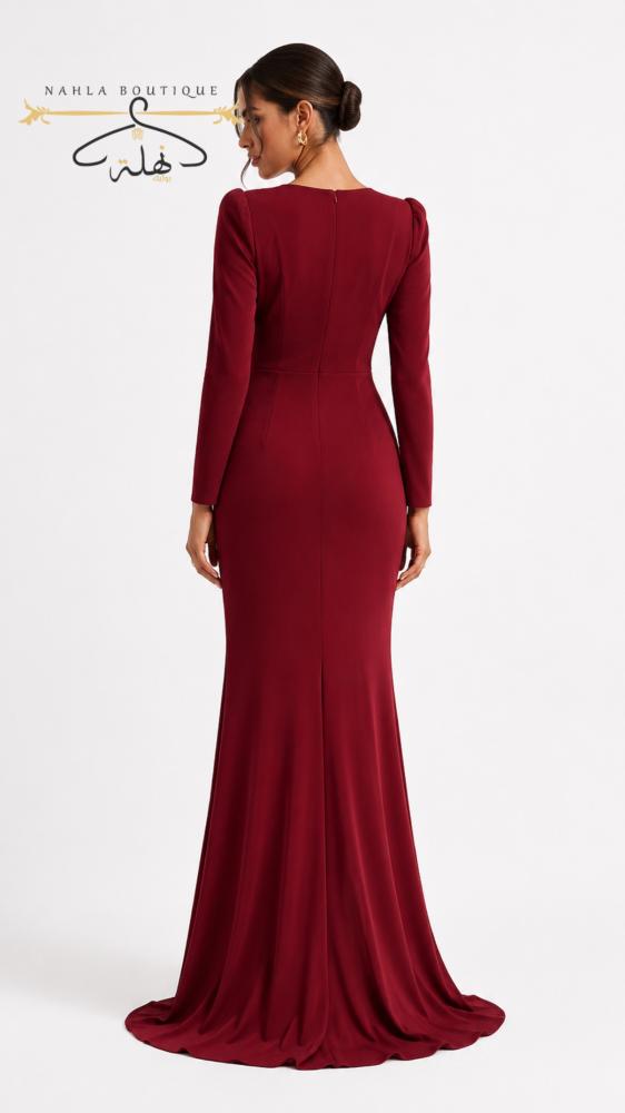Evening dress - Burgundy