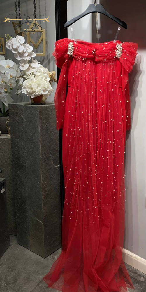 Evening dress - red