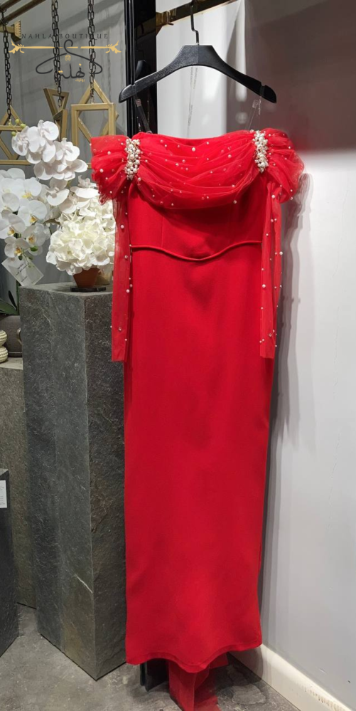 Evening dress - red
