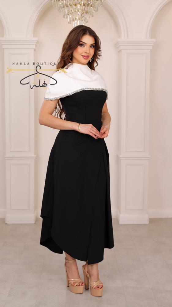 فستان اوريا - أسود