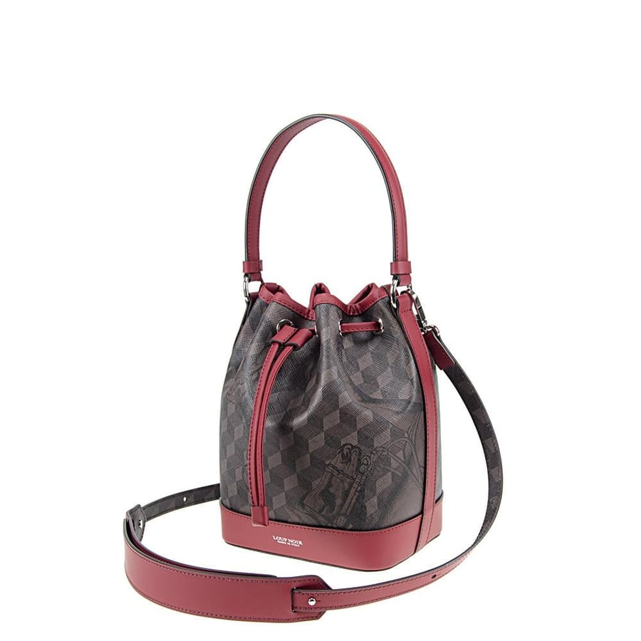 شنطة لوب نوار بوكت باق Brown/Burgundy