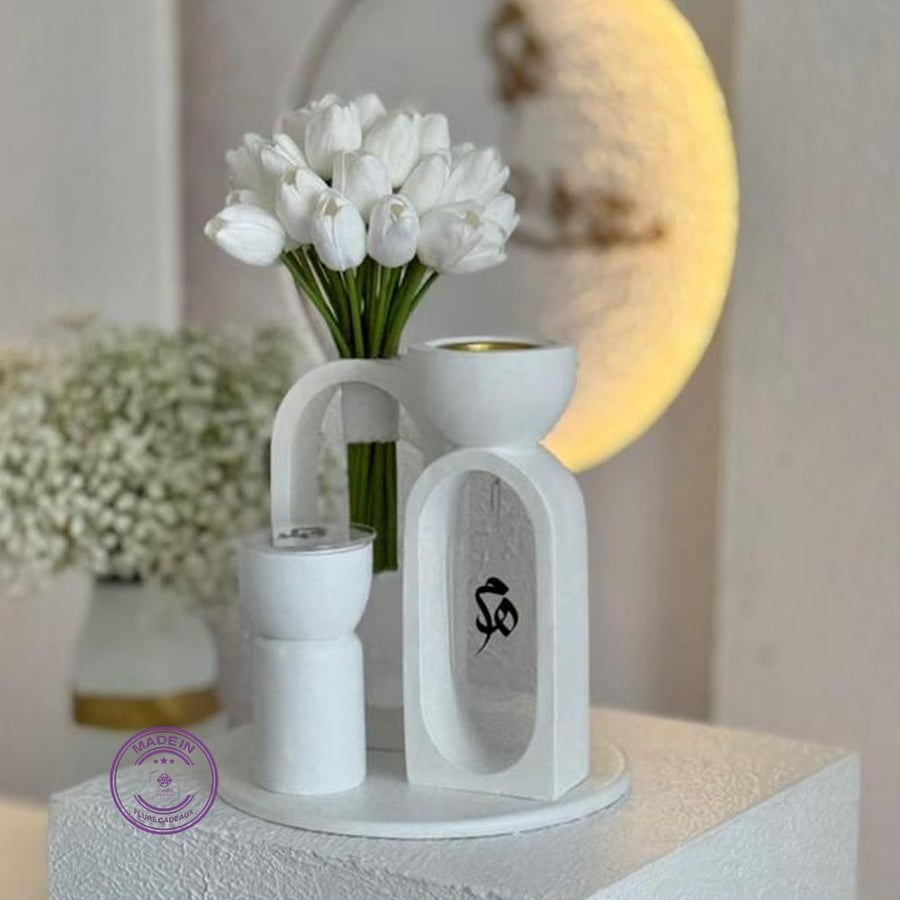 طقم مبخرة مع حامل مسكة