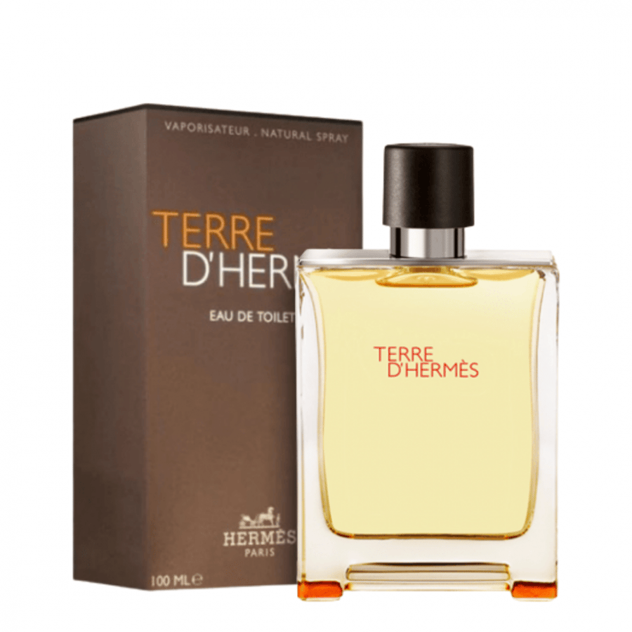 عطر تير دي هيرمز من هيرمز للرجال - او دي تواليت 100مل Hermes Terre D Hermes For Men - Eau De Toilette 100ml