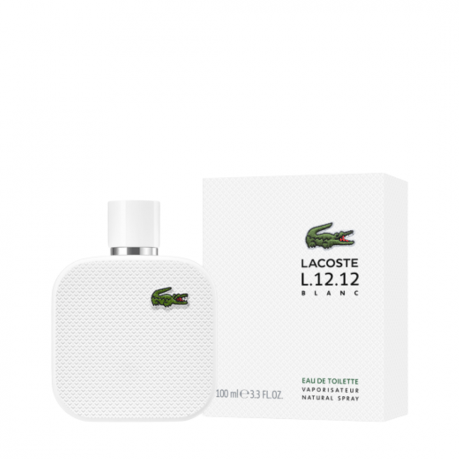 عطر ال .12.12 بلانك من لاكوست للرجال - 100مل - او دي تواليت Lacoste L1212 Blanc For Men - 100ml - Eau De Toilette