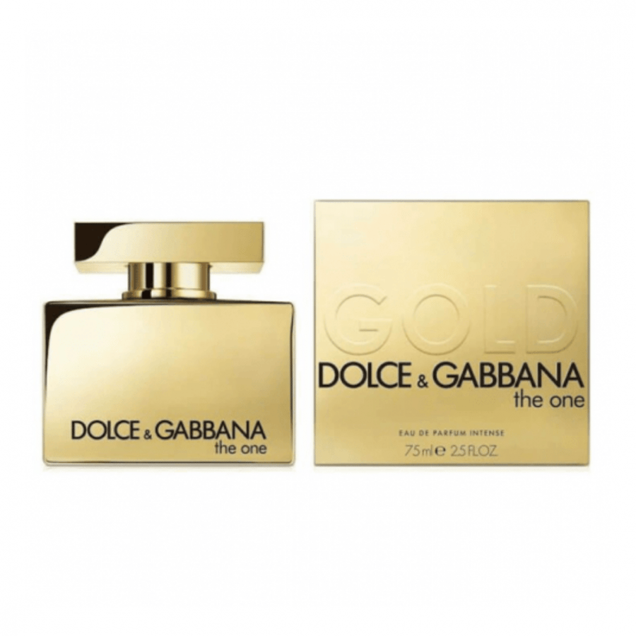 عطر ذا ون قولد من دولتشي & جابانا للنساء - او دي بارفيوم انتنس 75مل Dolce & Gabbana The One Gold For Women - Eau De Parfum Intense 75ml