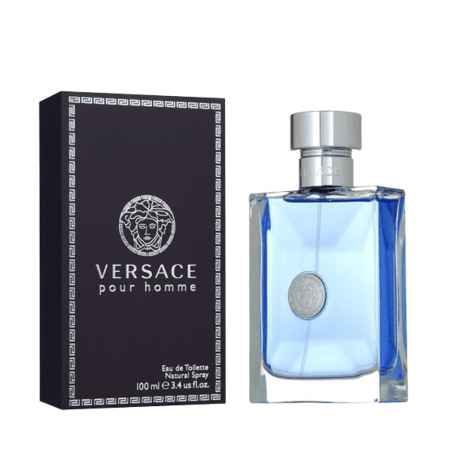 عطر بور اوم من فرزاتشي للرجال - او دو تواليت 100مل Versace Pour Homme For Men - Eau De Toilette 100ml
