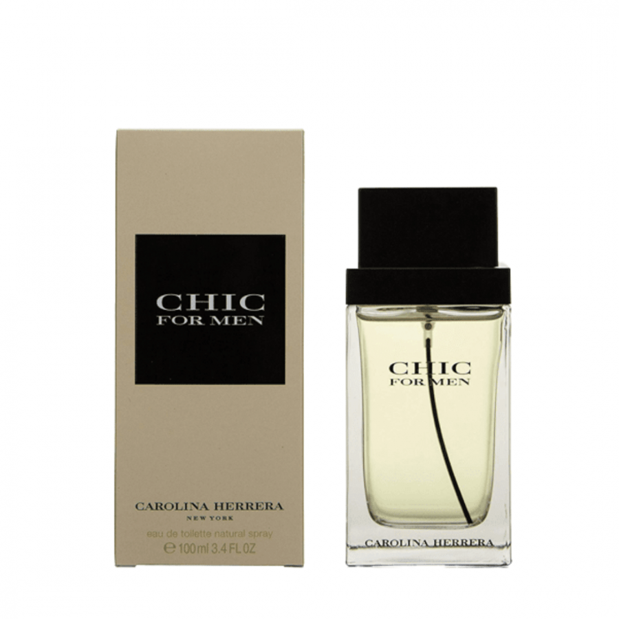 عطر شيك من كارولينا هيريرا للرجال - او دي تواليت 100مل Carolina Herrera Chic For Men - Eau De Toilette 100ml