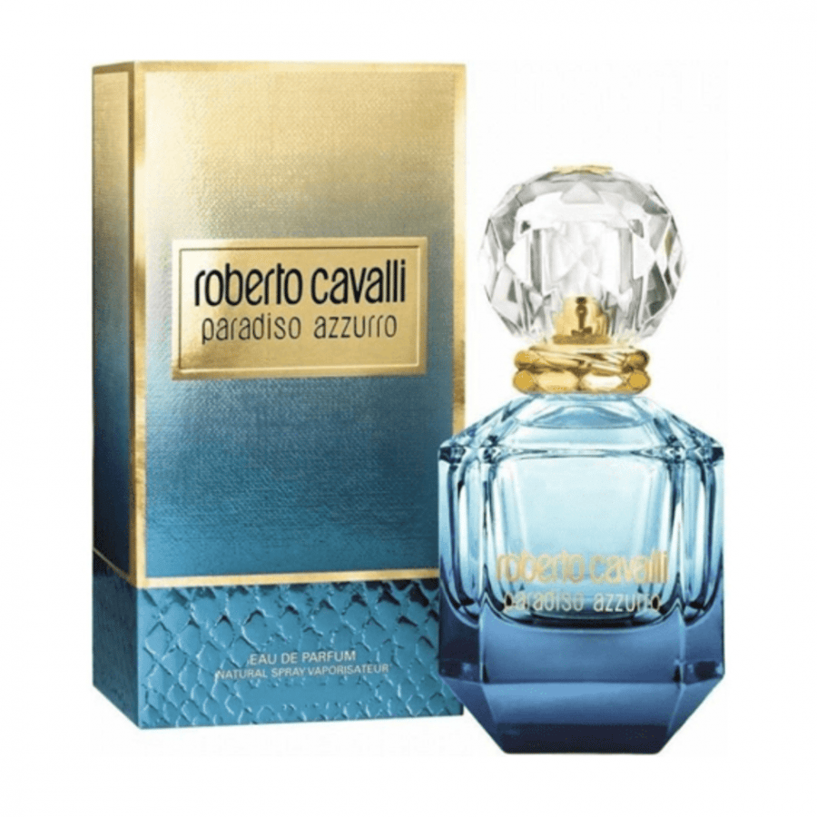 عطر باراديسو أزورو من روبرتو كفالي للنساء - او دي بارفيوم 75مل Roberto Cavalli Paradiso Azzurro For Women - Eau de Parfum 75ml