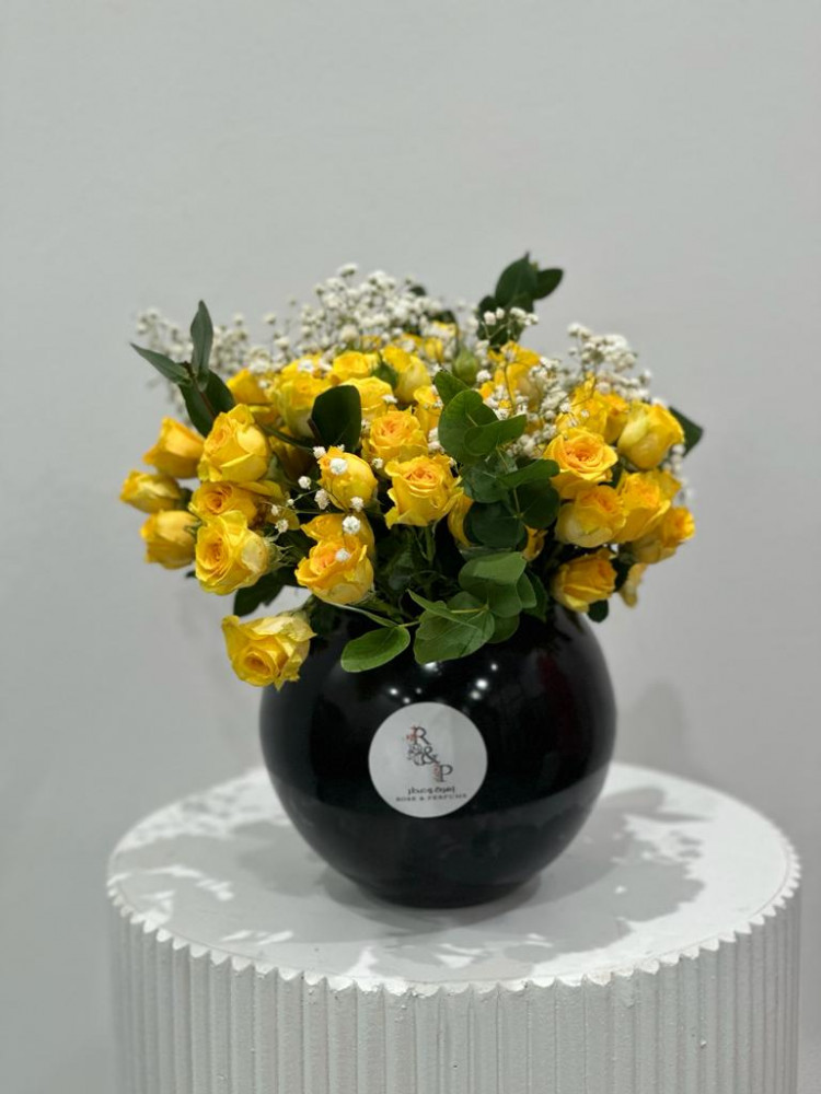 فازة فازة بيبي جوري  سوداء Black Baby Jory Vase