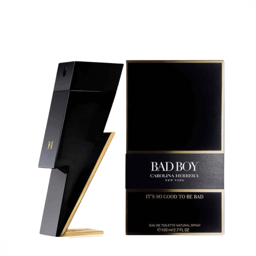 عطر باد بوي من كارولينا هيريرا للرجال - او دو تواليت 100مل Carolina Herrera Bad Boy For Men - Eau de Toilette 100ml