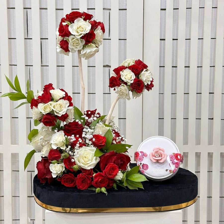 الحنونة مع شوكولاتة بستاني وردة Hanouna with Boustani Rose chocolate