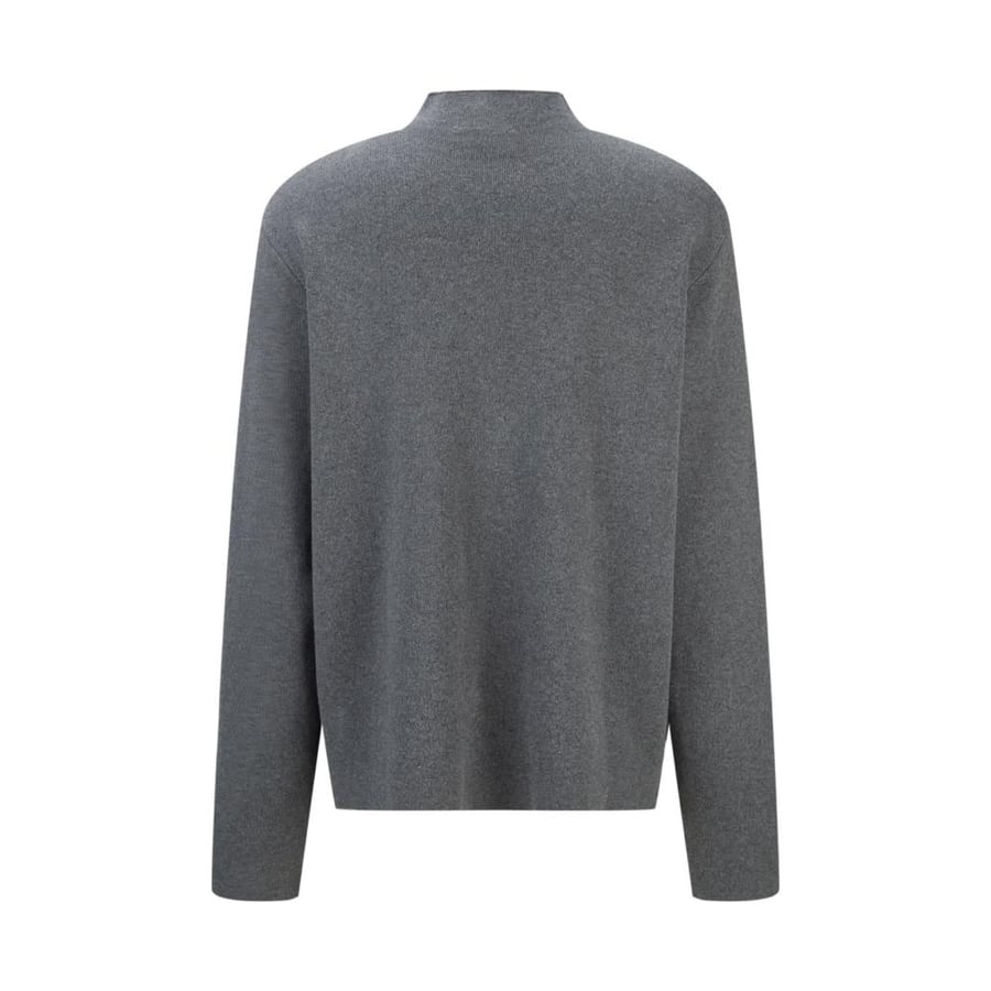 Dior Zipped Jacket with Stand Collar Black Wool Interlock