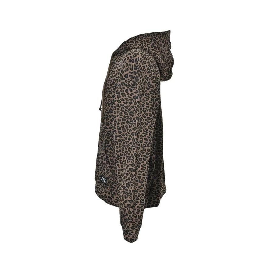 Supreme Hooded Zip-Up Thermal Leopard