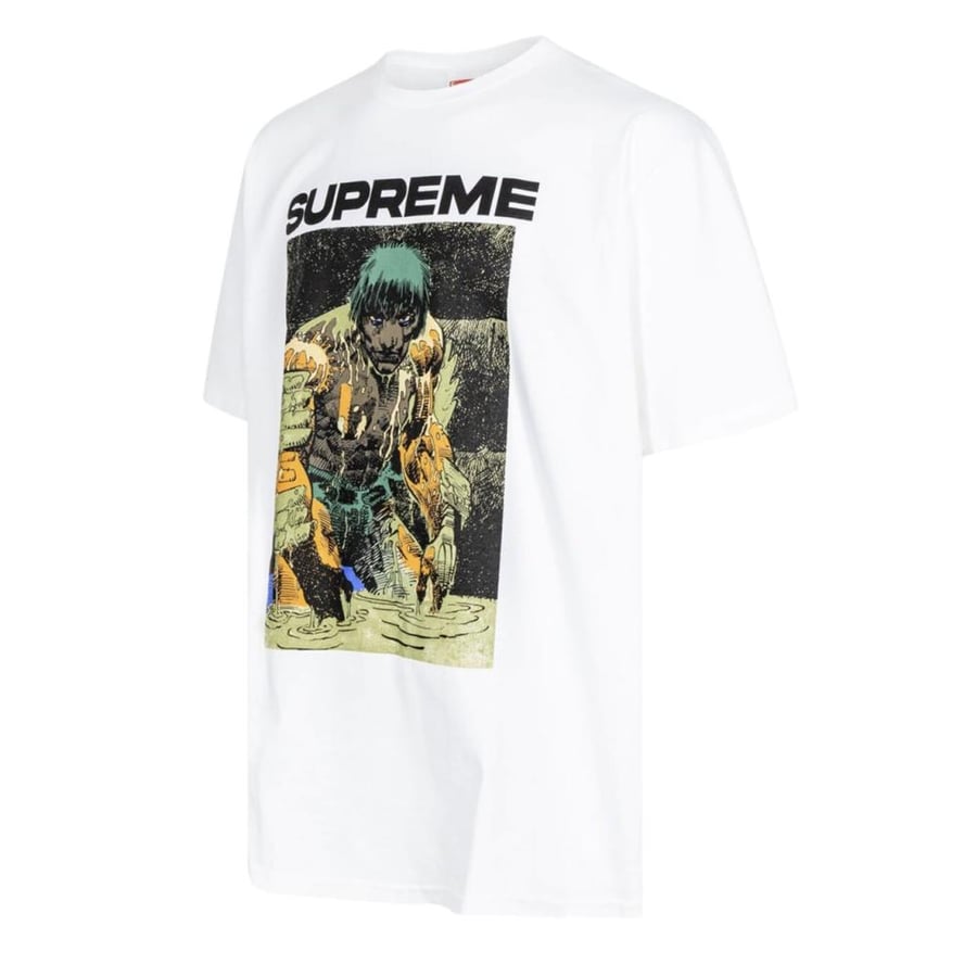 Supreme logo cotton T-shirt