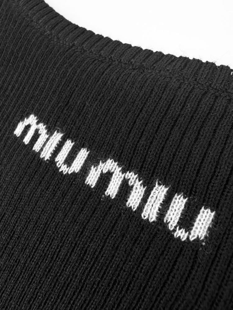 Miu Miu Seamless Top Black