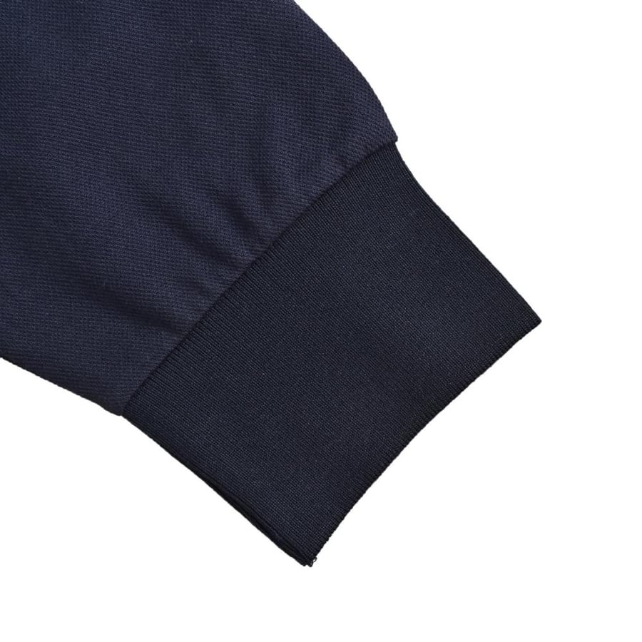 Miu Miu Cotton Piqué Polo Shirt Navy Blue