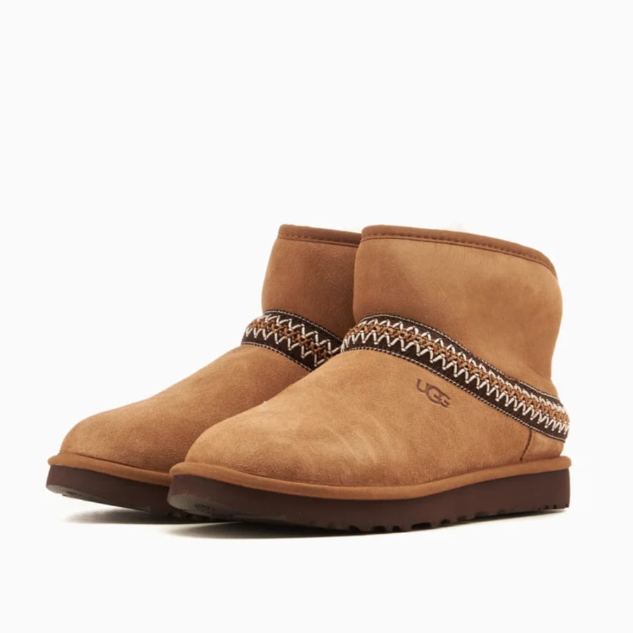 UGG Classic Mini Crescent Boot Chestnut
