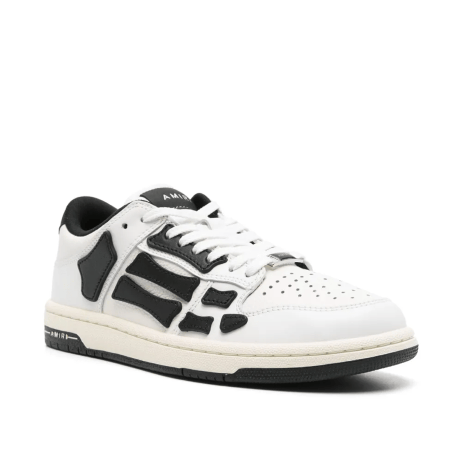 Amiri Skel Top Low White Black