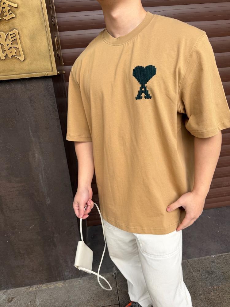 ‏AMI Paris Heart Logo T-Shirt