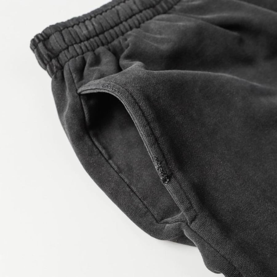 Balenciaga logo track shorts