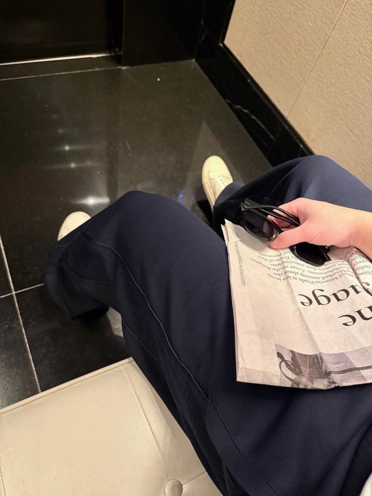 Dior Oblique Track Pants Navy Blue