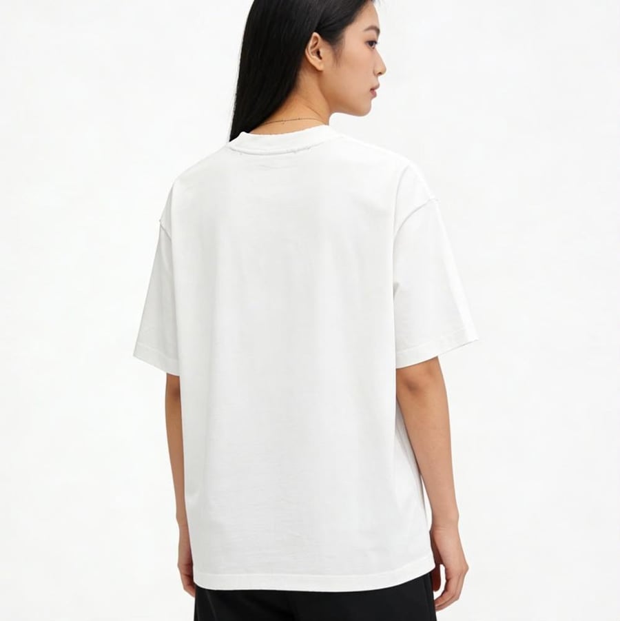 Miu Miu Cotton Crew Neck T-Shirt White