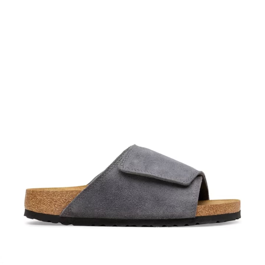 Birkenstock Solana Charcoal Grey Suede
