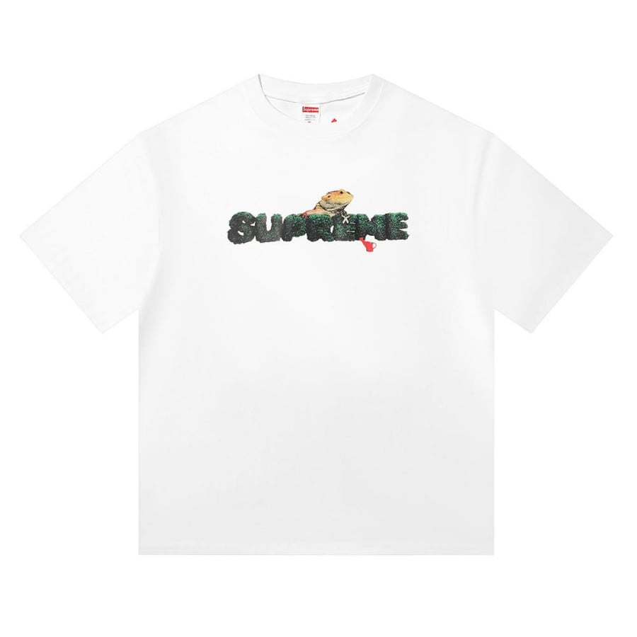 Supreme logo cotton T-shirt