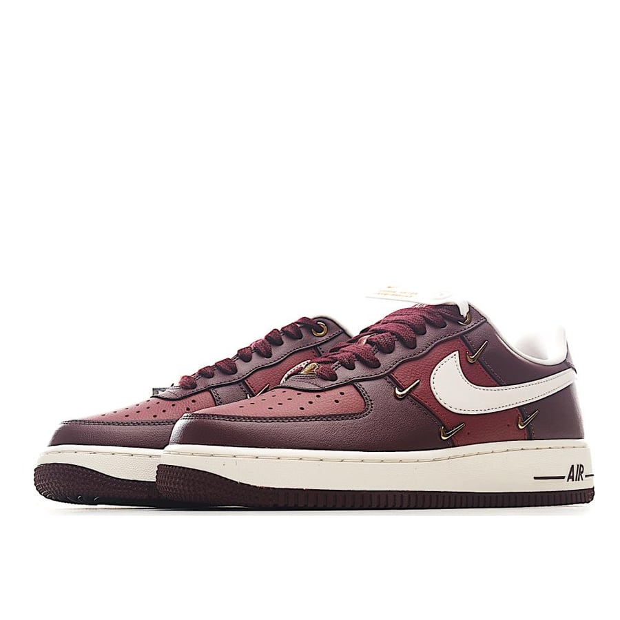 Nike Air Force 1 Low LX Team Red Gold Mini Swoosh