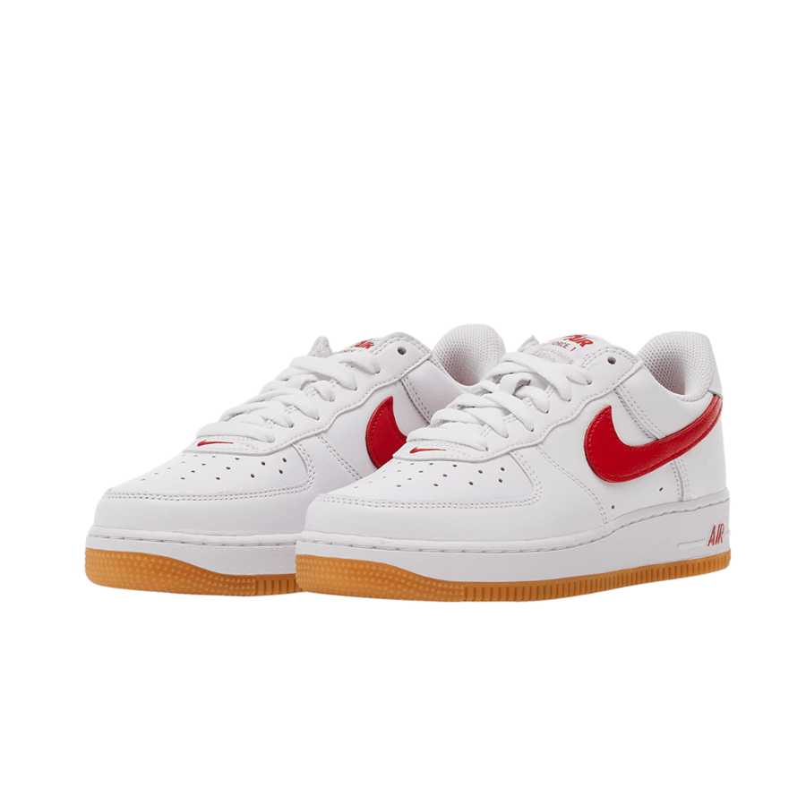 Nike Air Force 1 Low Color of the Month White University Red