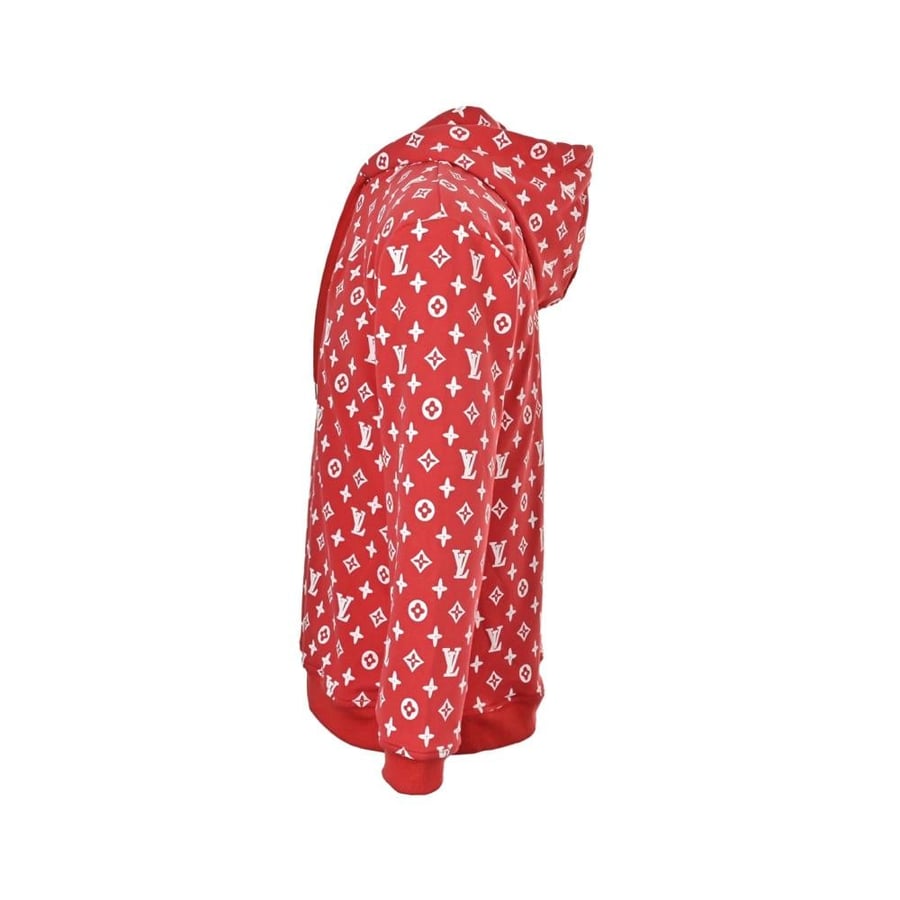 Supreme x Louis Vuitton Box Logo Hooded Sweatshirt Red