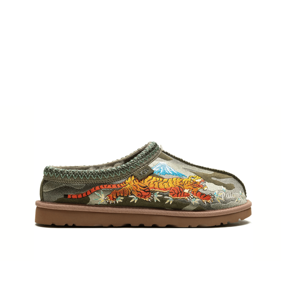 UGG x Palace Tasman Slipper Burnt Olive Camo