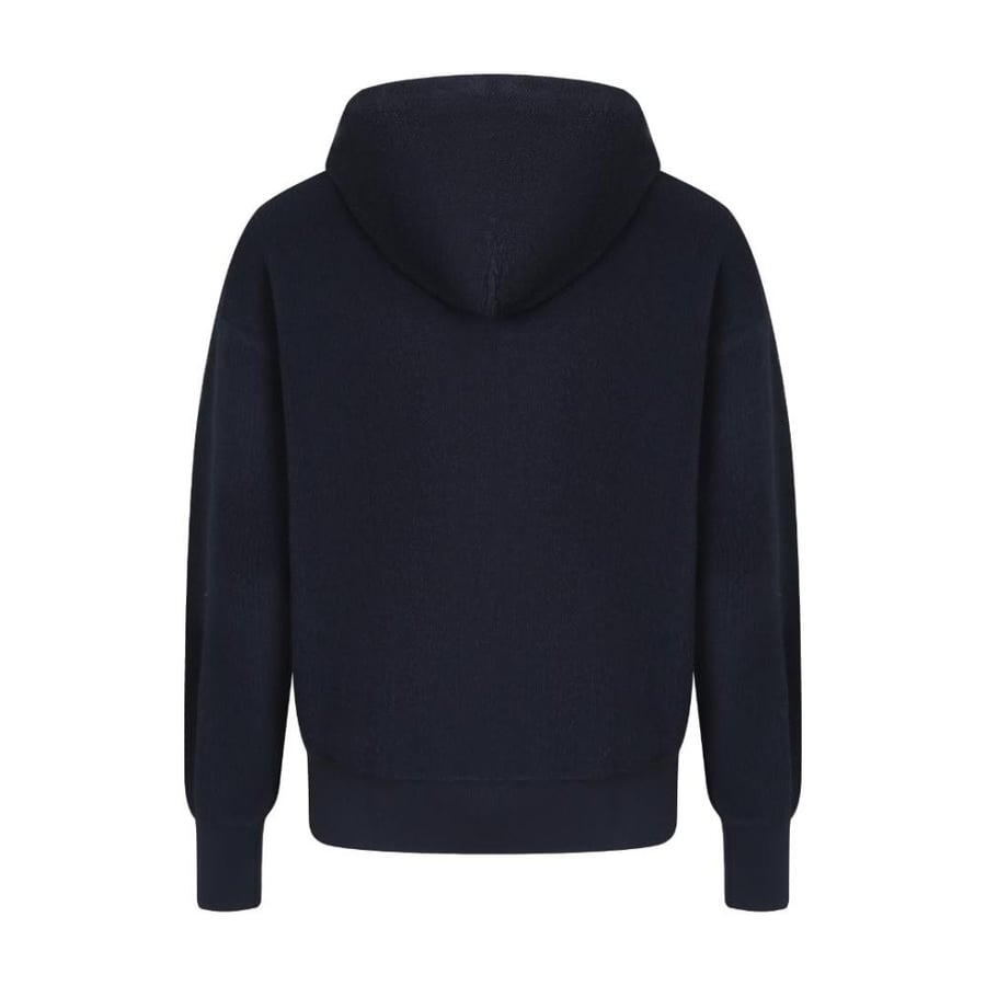 Loewe Anagram Zip-Up Hoodie Navy Blue