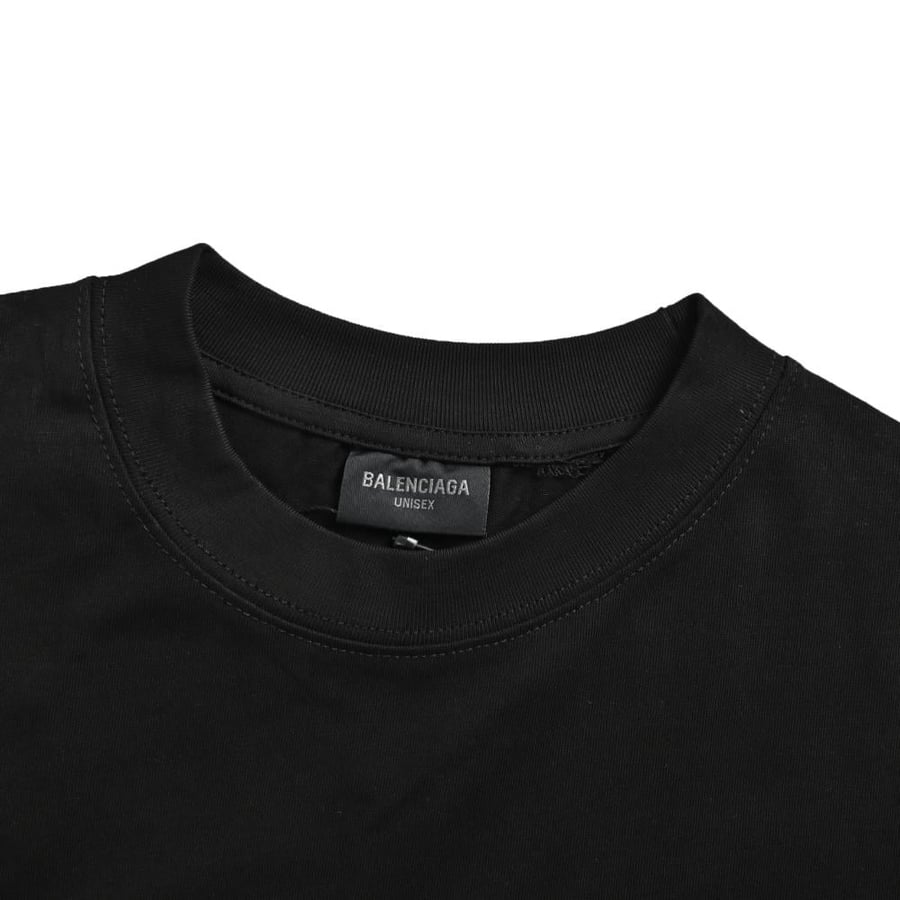 Balenciaga x Supreme Layered Box Logo Tee Black