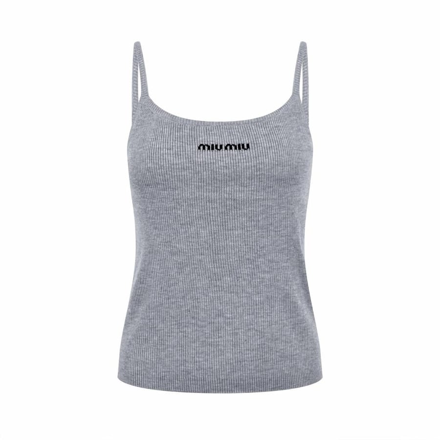Miu Miu Seamless Top Grey